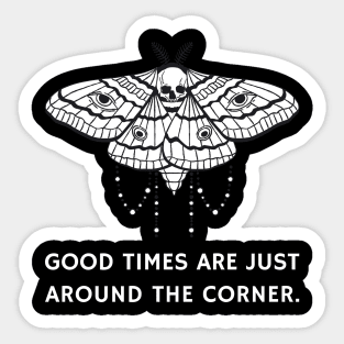 Death Head Moth Sticker